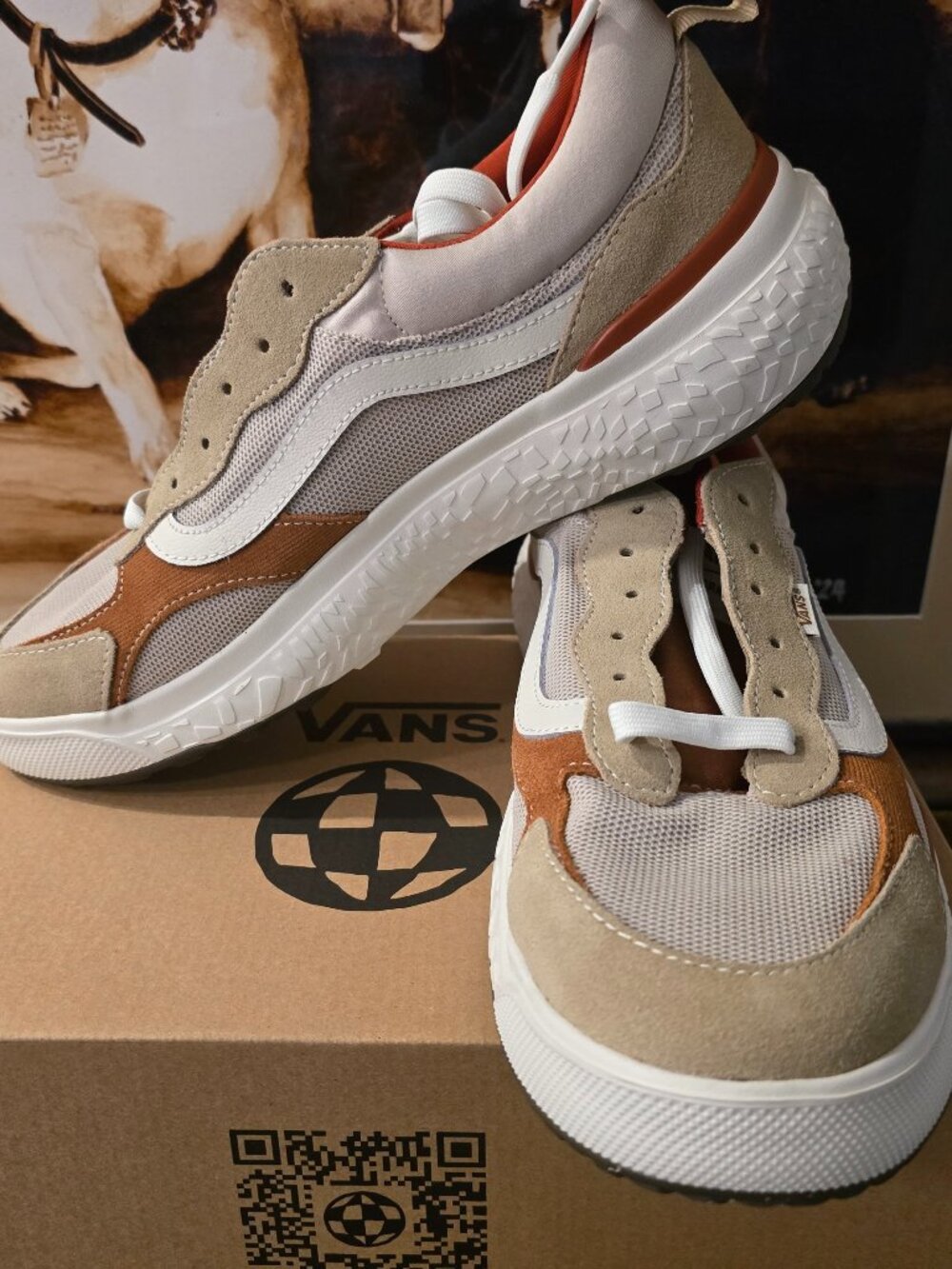 VANS UltraRange Neo VR3 Men's Shoes OATMEAL VN000BCE2N1 Size 13 Hiking NEW